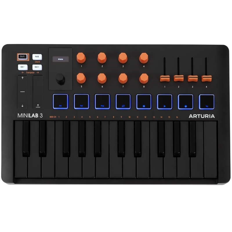 Arturia MINILAB 3 ORANGE (アートリア)(ミニラボ)(オレンジ) 画像4