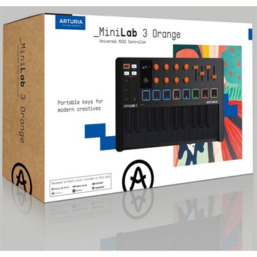 Arturia MINILAB 3 ORANGE (アートリア)(ミニラボ)(オレンジ) 画像5