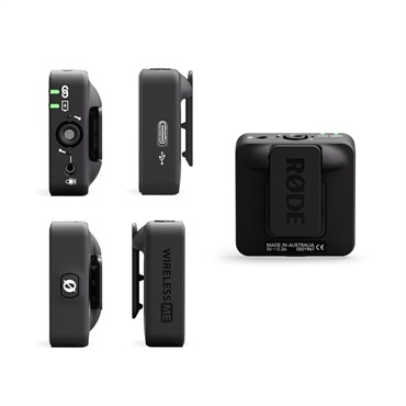 RODE ワイヤレスミー(送信機単体)(ブラック)(ロード)(小型ワイヤレスマイク) 画像1