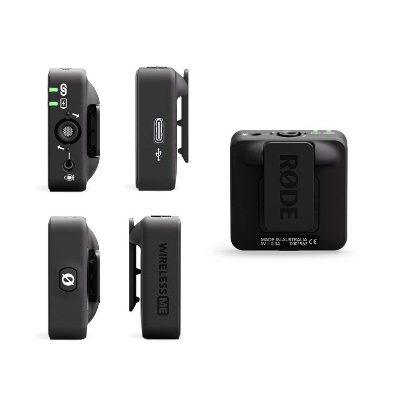 RODE ワイヤレスミー(送信機単体)(ブラック)(ロード)(小型ワイヤレスマイク) 画像1