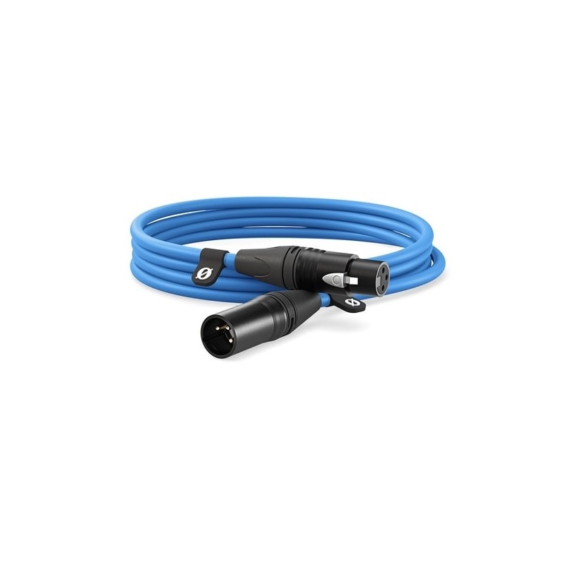 RODE XLR-3(3.0m)(ブルー)(ロード)(XLR ケーブル) 画像1