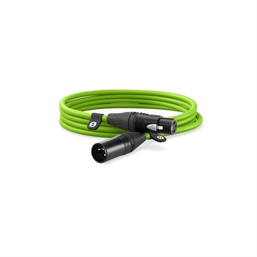 RODE XLR-3(3.0m)(グリーン)(ロード)(XLR ケーブル) 画像1