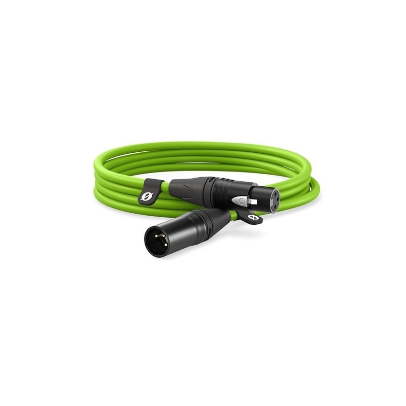 RODE XLR-3(3.0m)(グリーン)(ロード)(XLR ケーブル) 画像1
