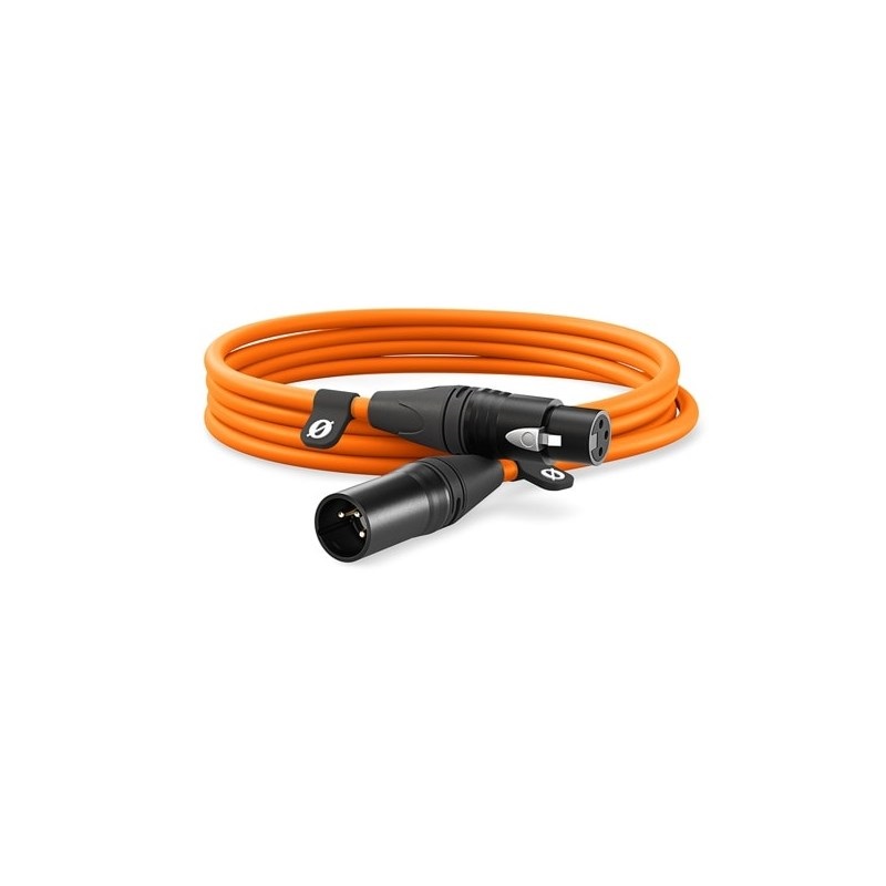 RODE XLR-3(3.0m)(オレンジ)(ロード)(XLR ケーブル) 画像1