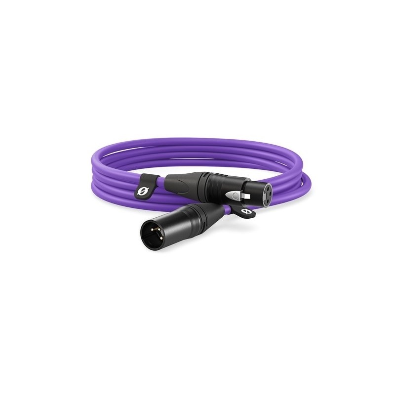 RODE XLR-3(3.0m)(パープル)(ロード)(XLR ケーブル) 画像1