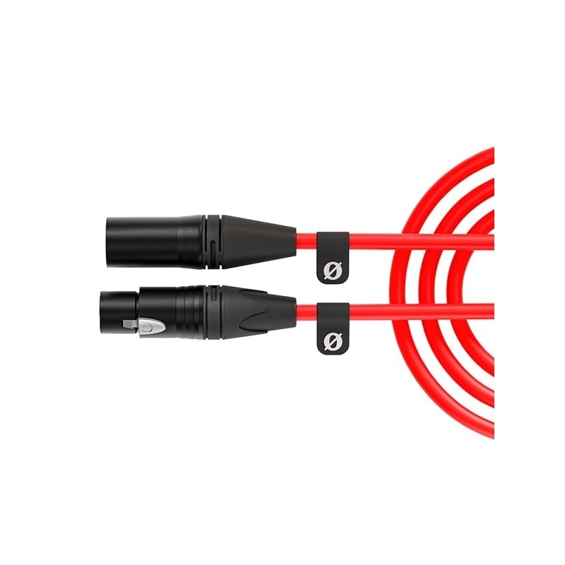RODE XLR-3(3.0m)(レッド)(ロード)(XLR ケーブル) 画像2