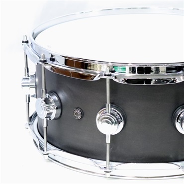 dw DRSO0614SSC107 [Collector's Pure Maple Snare Drum Standard Shell 14''×6'' - Ebony Satin Oil] 画像3