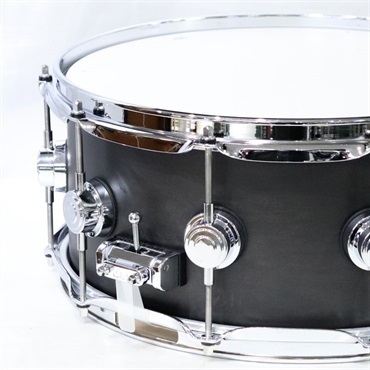 dw DRSO0614SSC107 [Collector's Pure Maple Snare Drum Standard Shell 14''×6'' - Ebony Satin Oil] 画像4