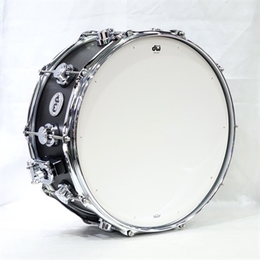 dw DRSO0614SSC107 [Collector's Pure Maple Snare Drum Standard Shell 14''×6'' - Ebony Satin Oil] 画像5
