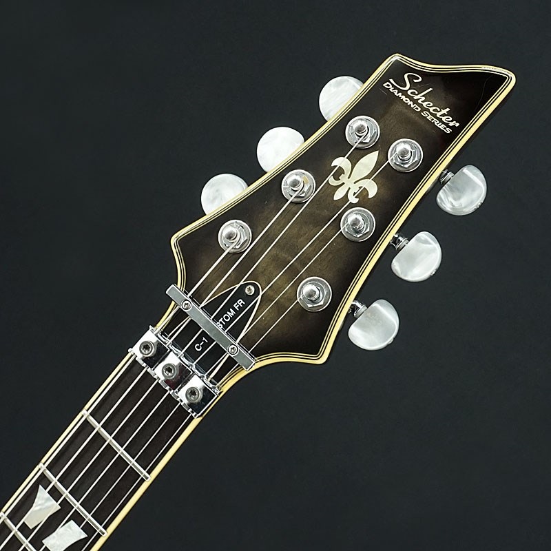 SCHECTER 【USED】DIAMOND SERIES C-1 CUSTOM FR(See-Thru Black)【SN.W10080014】 画像6