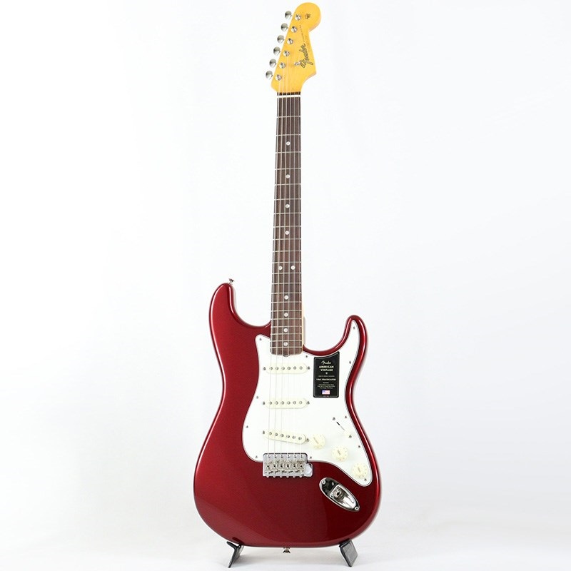 Fender USA American Vintage II 1965 Stratocaster (Candy Apple Red/Round-Lam Rosewood) 画像1