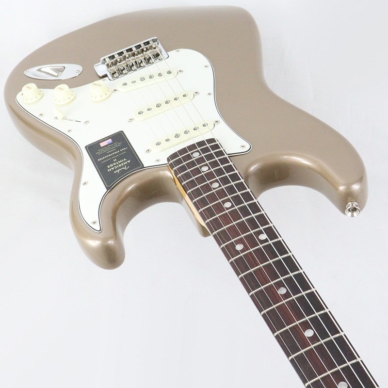 Fender USA American Vintage II 1965 Stratocaster (Shoreline Gold/Round-Lam Rosewood) 画像4