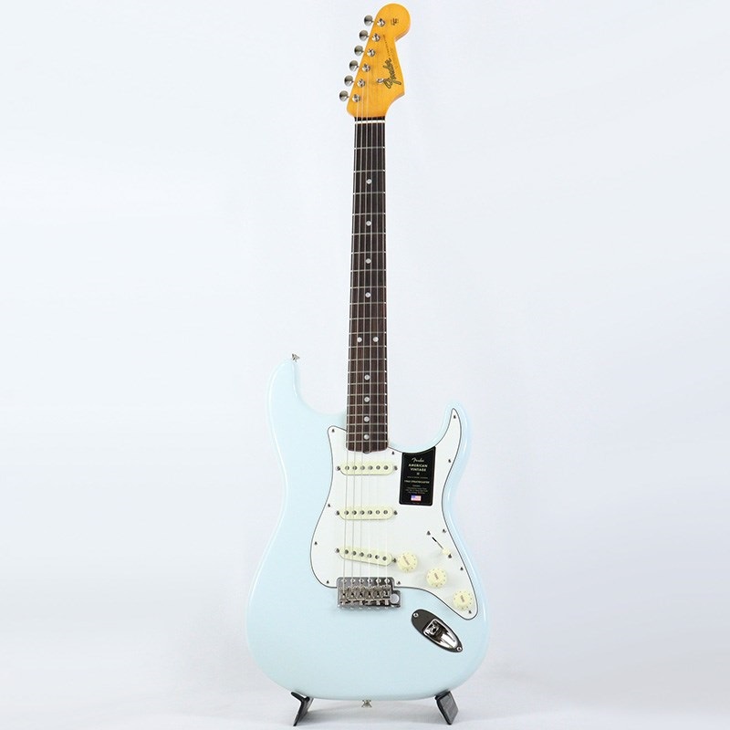 Fender USA American Vintage II 1965 Stratocaster (Sonic Blue/Round-Lam Rosewood) 画像1