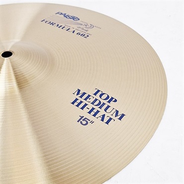 PAiSTe USED 中古 1986s Formula 602Medium HiHat 15 Pair[Top:1024g/Bottom:1170g] 画像4