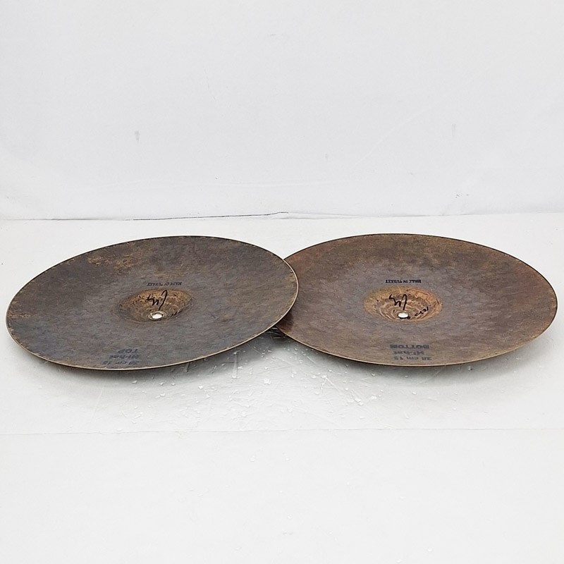 Bosphorus USED 中古 Master Vintage HiHat 15 pair [Top:1072g/Bottom:1280g] 画像3
