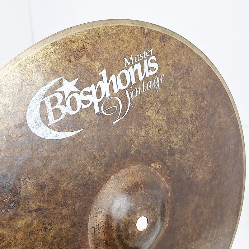 Bosphorus USED 中古 Master Vintage HiHat 15 pair [Top:1072g/Bottom:1280g] 画像4