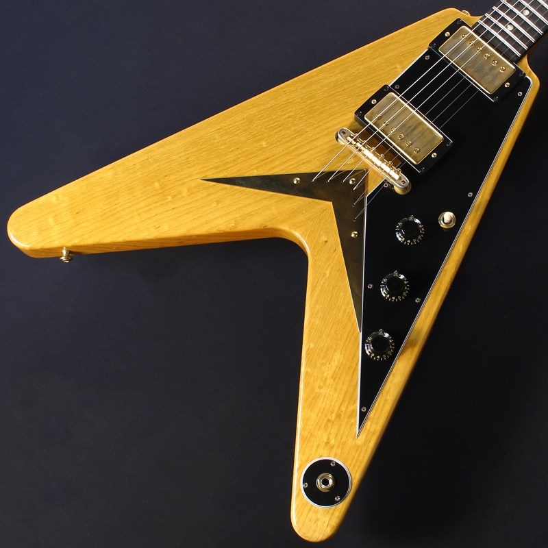 Gibson USED 中古 1958 Korina Flying V Reissue VOS (Natural w/Black Pickguard) #8 3939 画像2