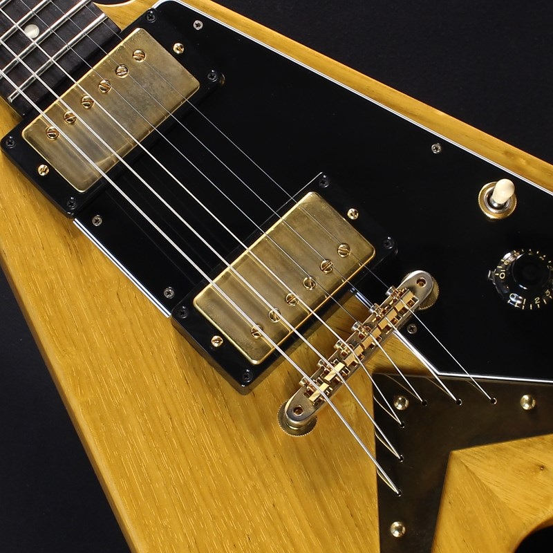 Gibson USED 中古 1958 Korina Flying V Reissue VOS (Natural w/Black Pickguard) #8 3939 画像3