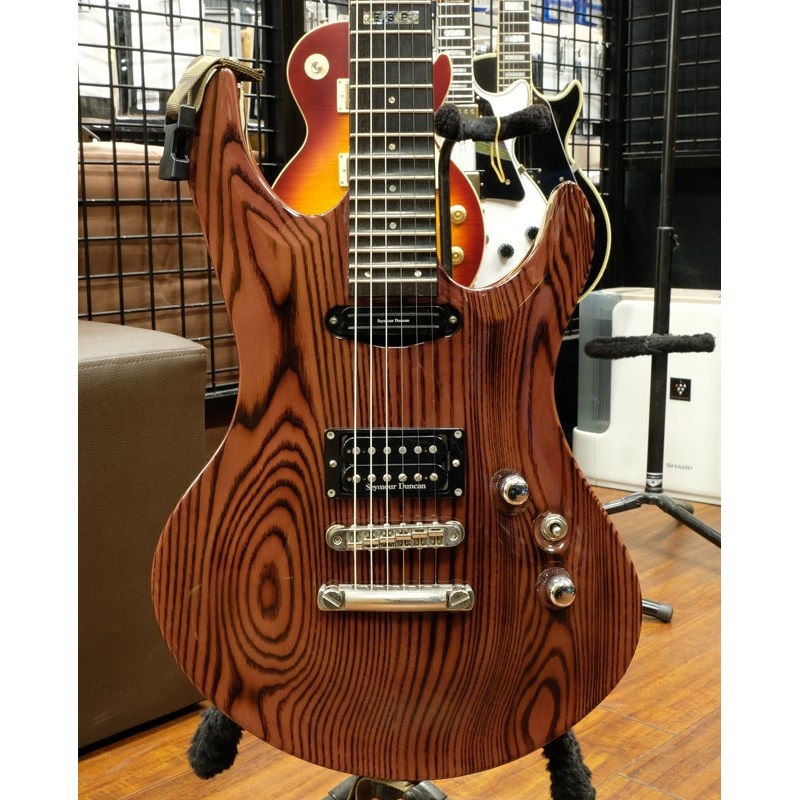 ESP 【USED】RODEOholic FLAME ROSE BROWN Neck Repair DiMarzio ClipLock Strap Modified【SN. K1128503】 画像6