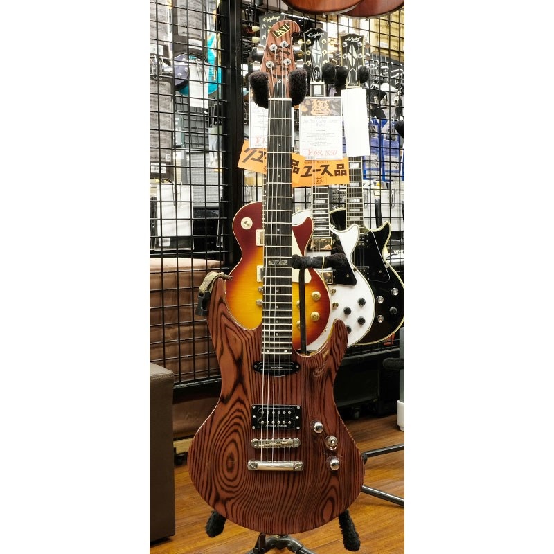 ESP 【USED】RODEOholic FLAME ROSE BROWN Neck Repair DiMarzio ClipLock Strap Modified【SN. K1128503】 画像8