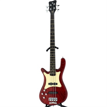 Warwick Pro Series Streamer CV 4st Lefthand (Burgundy Red Transparent Satin) 【特価】 画像1