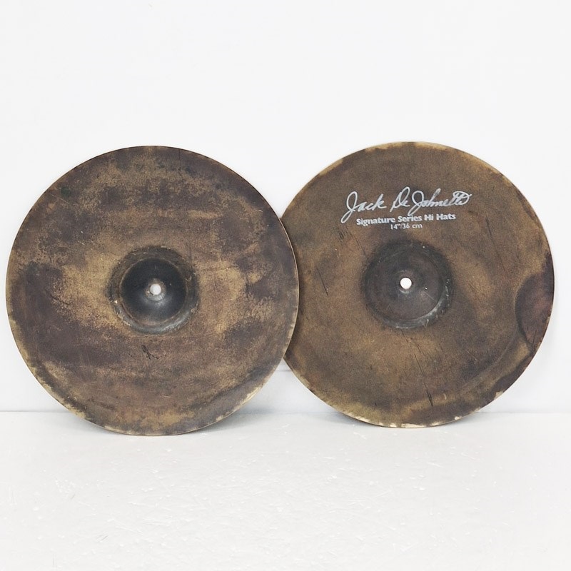 SABIAN USED 中古 Jack DeJohnette Signature HiHat 14 Pair [Top:1254g/Bottom:1612g] 画像1