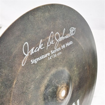 SABIAN USED 中古 Jack DeJohnette Signature HiHat 14 Pair [Top:1254g/Bottom:1612g] 画像3