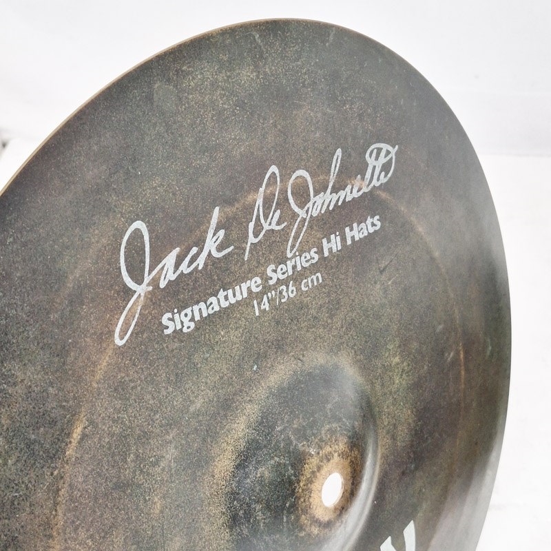 SABIAN USED 中古 Jack DeJohnette Signature HiHat 14 Pair [Top:1254g/Bottom:1612g] 画像3