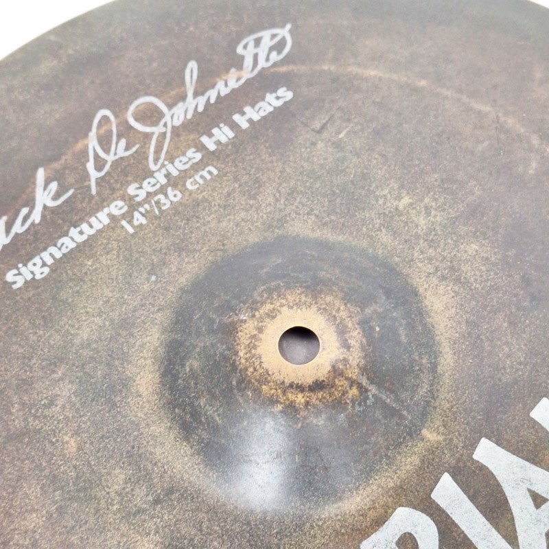 SABIAN USED 中古 Jack DeJohnette Signature HiHat 14 Pair [Top:1254g/Bottom:1612g] 画像4