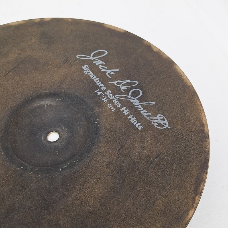 SABIAN USED 中古 Jack DeJohnette Signature HiHat 14 Pair [Top:1254g/Bottom:1612g] 画像8