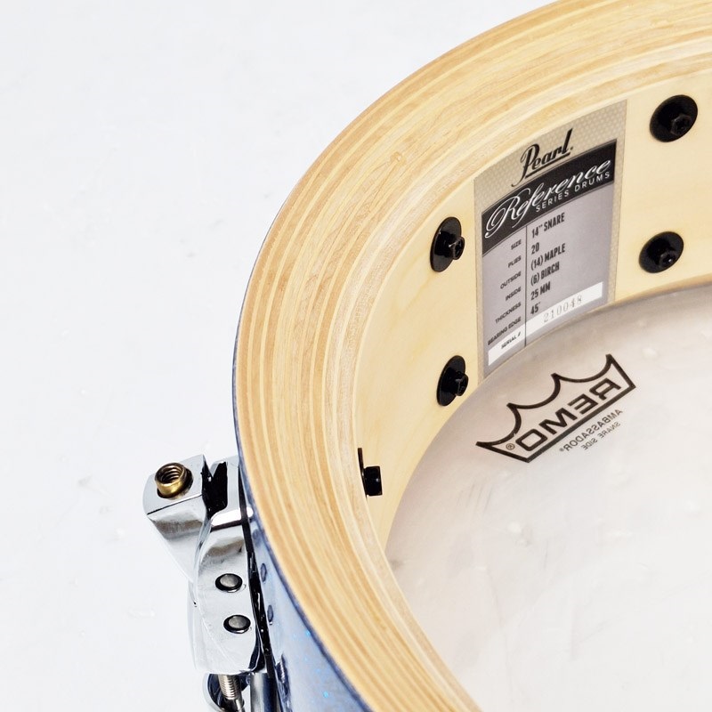 Pearl 【USED】RF1450S/C #832[Reference 20-Ply Birch/Maple 14×5/Sapphire Bule Sparkle] 画像8