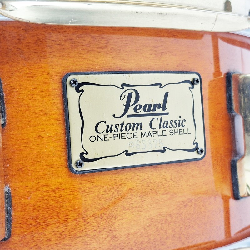 Pearl 【USED】CL-1455S/G [Custom Classic One Pice Maple 14×5.5/#114 Liquid Amber] 画像2
