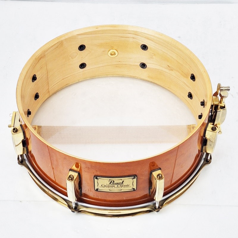 Pearl 【USED】CL-1455S/G [Custom Classic One Pice Maple 14×5.5/#114 Liquid Amber] 画像8