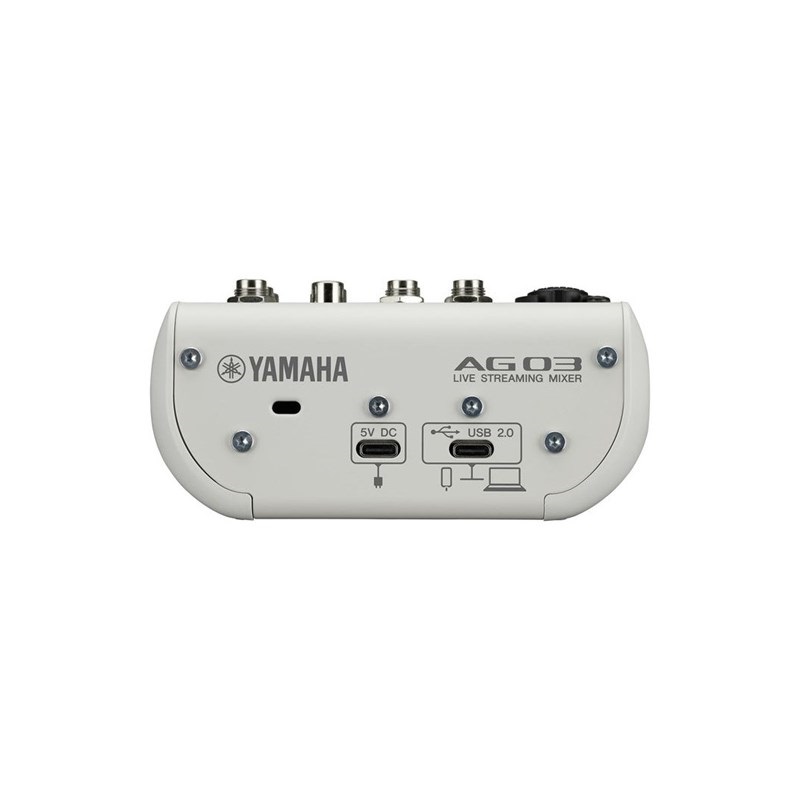 YAMAHA AG03MK2 W【数量限定特価・メーカー再生B級アウトレット】(ヤマハ)(USBミキサー)(配信用インターフェース) 画像2