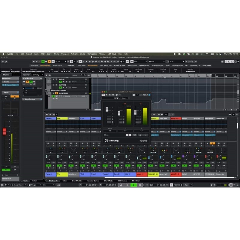 New Power and Performance for Live Recording. Nuendo Live 2