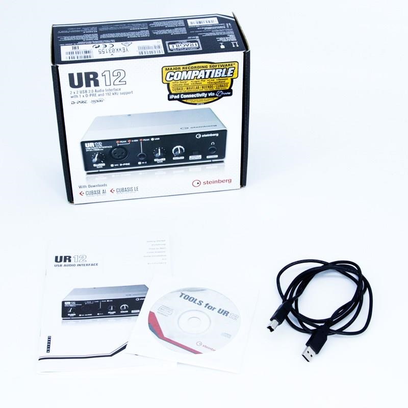 オマケ付き】Steinberg UR12 USBオーディオインターフェイス