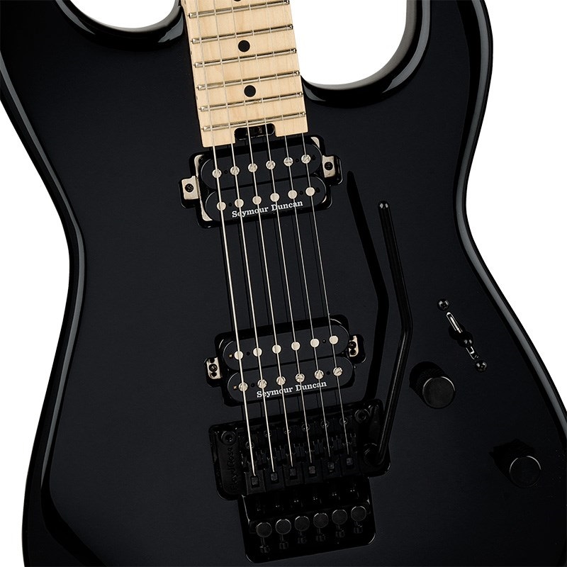 Charvel Pro-Mod San Dimas Style 1 HH FR MPL (Gloss Black/Maple) 画像3