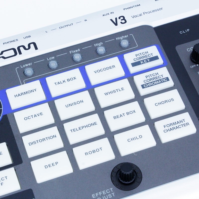 ZOOM 【USED】 V3(ズーム)(ボーカルエフェクター) ｜イケベ楽器