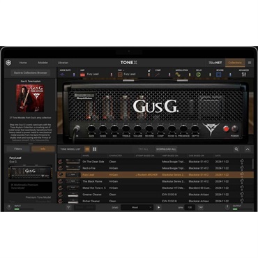 IK Multimedia TONEX Gus G. Tone Asylum (アイケーマルチメディア)(トーンエックス)(ガスジー)(代引不可)(オンライン納品) 画像1