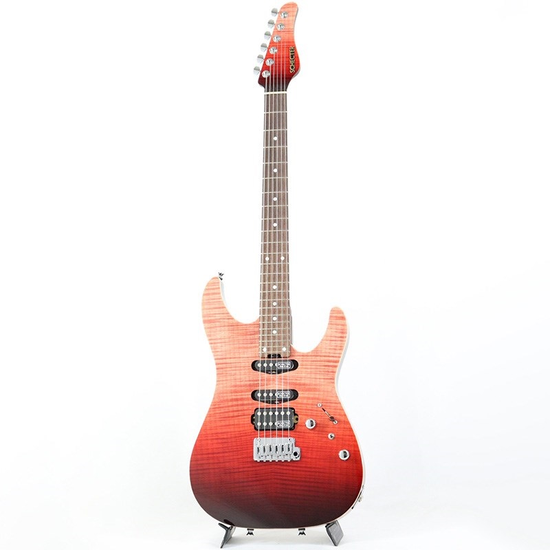 SCHECTER EX-4B-24-CTM-VTR-FM/RN (RSBF/MH) 【IKEBE Original Order Model】 画像1