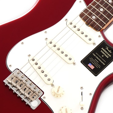 Fender USA American Vintage II 1965 Stratocaster (Candy Apple Red/Round-Lam Rosewood) 画像3