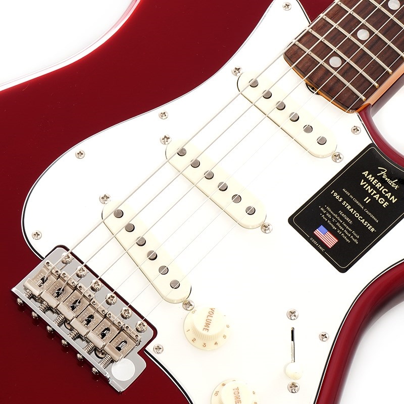 Fender USA American Vintage II 1965 Stratocaster (Candy Apple Red/Round-Lam Rosewood) 画像3