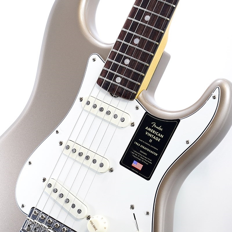 Fender USA American Vintage II 1965 Stratocaster (Shoreline Gold/Round-Lam Rosewood) 画像3