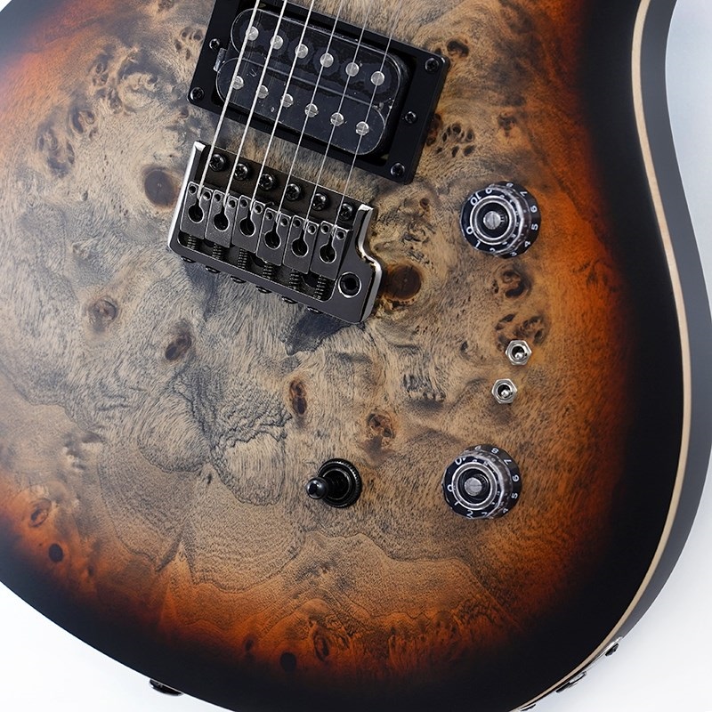P.R.S. SE Custom 24-08 Poplar Burl Limited Edition (Charcoal