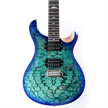 P.R.S. SE Custom 24 Burled Ash Limited Edition (Lake Blue