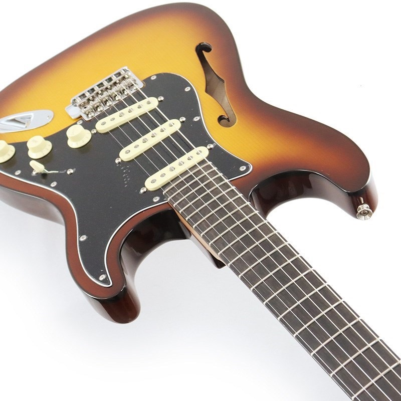 Fender USA Limited Edition Suona Stratocaster Thinline (Violin Burst/Ebony Fingerboard) 【特価】 画像4