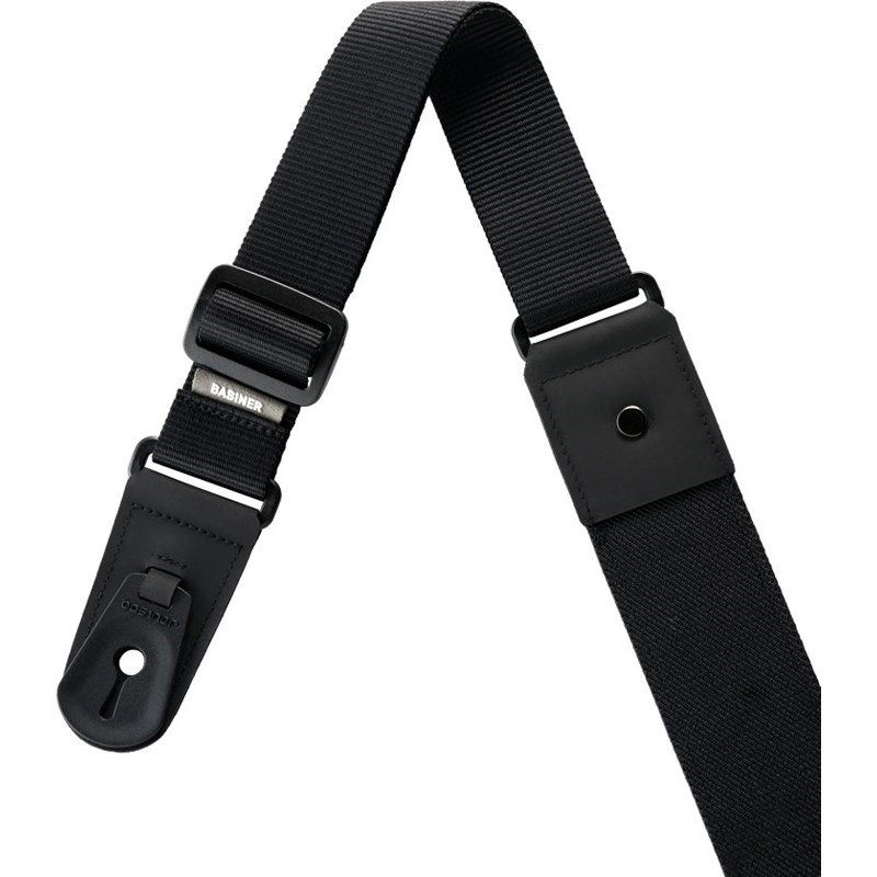 basiner DURA GUITAR STRAP VG HARDCORE SERIES WHITE FLASH 画像1