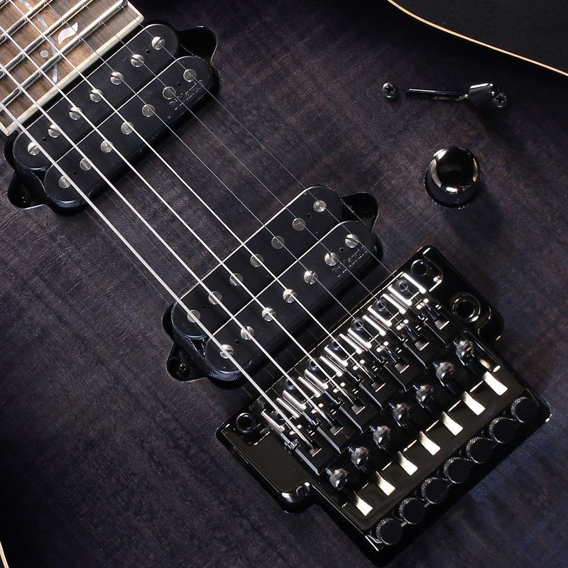 Ibanez エレキギター ブラック フレイムメイプル Ibanez AZ24S1F TKS (Transparent Black Sunburst) エレキギター