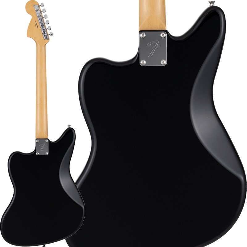 Fender Made in Japan Traditional Late 60s Jaguar (Black/Rosewood) 画像1