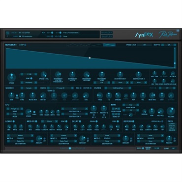 Rob Papen SynFeX (ロブパペン)(ソフトシンセ)(代引不可)(オンライン納品) 画像2